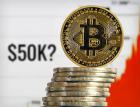 Биткойн приближается к рубежу в 50 000 долларов США