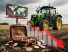 Deere предупреждает о слабой годовой прибыли