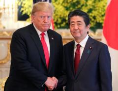 Трамп говорит о торговом соглашении с Японией