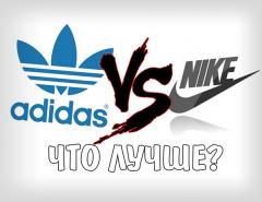 Adidas vs Nike – кто кого?