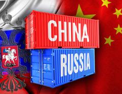 Торговля между Китаем и Россией резко возросла