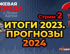 Итоги 2023. Прогнозы 2024. Часть 2 / Биржевая среда с Яном Артом