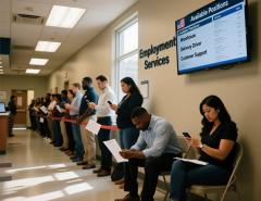 Частный сектор США теряет рабочие места