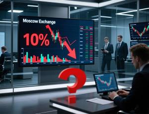 В «Велес-Капитале» ожидают падения индекса Мосбиржи на 10% до конца года