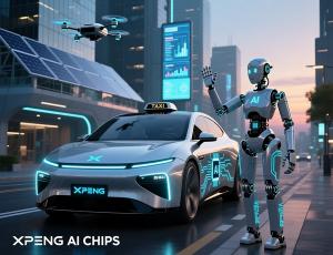 Xpeng готовит запуск роботакси и гуманоидных роботов на собственных ИИ-чипах