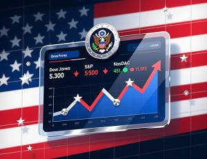 Фондовые индексы США завершают день разнонаправленно — рынок реагирует на слабую занятость и шатдаун