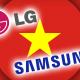 Samsung и LG инвестируют во Вьетнам миллиарды долларов