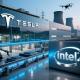 Илон Маск, терафабрика Tesla и партнерство с Intel
